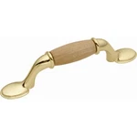 2PK Belwith Hickory P794-NM Woodgrain Arch Cabinet Drawer Pull Handles 3" Center. Fixed Price $12.00.