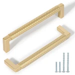 L&lonpa 10 Pack Solid 5 Inch Center To Slim Square Bar Drawer Handles Kit. Fixed Price $40.21.