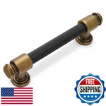 Bukobyhe 3.75 Inch Black Antique Brass Kitchen Cabinet Handles Knurled. Fixed Price $79.69.