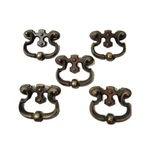 Vtg National Brass Drawer Pull Handle Hardware Bureau Dresser Gothic Steampunk. Fixed Price $40.00.