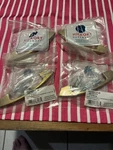 Hickory Hardware Brass HH74561-FUB Velocity, Set Of 4, New Package, 3 X96MM. Fixed Price $20.00.
