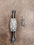 Quluxe Antique Ceramic Handles W/marble Finish Kitchen Cabinet Drawer Set Of 6. Fixed Price $27.95.