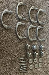 Allison Pewter Nickle Cabinet Drawer Knobs/ Pulls Lot. Fixed Price $26.99.
