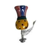 Ganz Bella Casa 12 Drawer Pulls Ceramic Colorful Whimsical Hand-painted Knobs #2. Fixed Price $58.00.