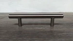 Miseno 3.75" Center To Cabinet Modern Handles Satin Nickel 10 Pack. Fixed Price $20.00.