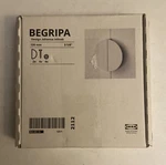 Ikea Begripa Handles Half Round Cabinet Pull Pairs White Modern Design - New. Fixed Price $10.99.
