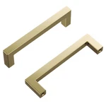 Elusive Golden Nickel Cabinet Pulls Solid Metal Knobs 96MM Home Improvement. Fixed Price $81.29.