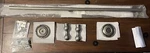 Top Knobs BAR18AP Rare Bathroom Towel 18" Kit Antique Pewter, New/neverused!. Fixed Price $140.00.