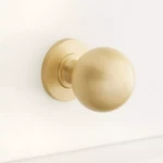 Signature Hardware 1" Rodino Solid Brass Cabinet Knob(set Of 2)-SATIN. Fixed Price $20.00.