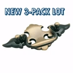 3-PACK Lot Amerock BP70612-AE Antique Brass 1/2"CC Drawer Bail Pull Handle. Fixed Price $16.49.