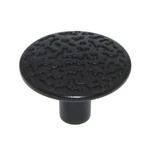 Pack Of Belwith Hickory P102-CB Colonial Black 1/4" Cabinet Knobs Pulls. Fixed Price $35.00.