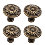 N/a Bfybest Pull Handle Metal Flower Shape Cabinet Drawer Door Kno. Fixed Price $14.44.