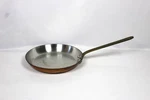 Williams Sonoma Copper Fry Pan 8.5 With Brass Handle, Made In France. Fixed Price $135.00.