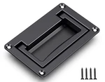 Zinc Alloy Recessed Pull Handle Container Black Flush Lift Do.... Fixed Price $25.16.