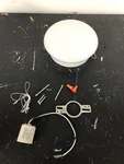 Commercial Electric 54484145 7" Led Pull Chain Flush Mount Closet Light, 830 Lum. Fixed Price $17.79.