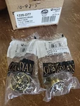 2 Amerock Guardian Burnished Brass Cabinet Knobs BP1335-077 Drawer Pull Nos. Fixed Price $18.95.