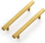 Ravinte 25 Pack 7" Gold Square Cabinet Handles Drawer Pulls 4.5" Center To. Fixed Price $42.95.