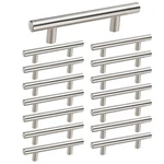 Homdiy 15 Pack Brushed Nickel Cabinet Pulls 3 Inch Handles Stainless Steel. Fixed Price $16.40.