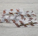 Vintage Ajax 857 Antique Brass Finish Kitchen Bathroom Drawer Pulls 3" Cc - 4 Pc. Fixed Price $24.99.