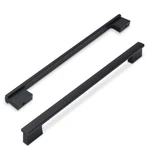 6 Pack Matte Black Cabinet Pulls 15 Inch Hole Centers Kitchen Handles.... Fixed Price $110.74.