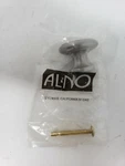 Alno Cabinet Brass Knob 1/4" A1049-SN W/screw Satin Nickel Plastic Wrap. Fixed Price $17.10.