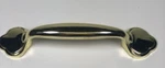 5 Vintage Amerock Polished Brass Kitchen Bath Cabinet Drawer Handle Pull 3/4". Fixed Price $10.00.