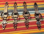 Amerock 71' Cabinet Door 8-1/8" Pull Handle & Backplate Brass Mcm Set Of 4 Retro. Fixed Price $29.95.