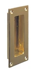 Hafele 910.37.080 Polished Brass Flush Pull For Sliding Doors 83MM Recess. Fixed Price $24.20.
