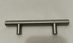 Berenson Steel 3-3/4" 96MM Handle Cabinet Bar Pull Satin Nickel 9401-2BPN-P. Fixed Price $10.00.