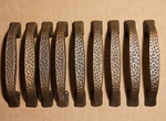 9 Belwith Keeler Kingston M677 Vintage Hammered Arts & Crafts Cabinet Pull Lot. Fixed Price $30.00.