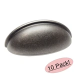 *10 Pack* Cosmas Cabinet Hardware Weathered Nickel Handle Cup Pulls #783WN. Fixed Price $26.50.