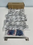 Koofizo Big Square Foot Cabinet Pull Matte Brushed Nickel 6.3 INCH/10-PACK New. Fixed Price $22.05.