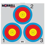 Morrell 3 Spot Vegas Paper Face Target 100 Pack. Fixed Price $39.50.