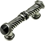 Carpe Diem Hardware 878-9J Cach 3-INCH Center Pull Swarovski Crystals Chalice. Fixed Price $85.00.
