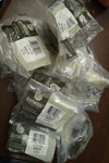 18 2PKS Belwith P147-AB Antique Brass Kitchen Cabinet Hinges Free Shipping. Fixed Price $60.00.