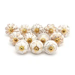 Gold Cabinet Knobs - Indian Handmade Assorted Mix Design Drawer Pull Handle F.... Fixed Price $38.30.