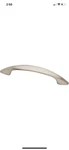 25PC Franklin Brass P12447K-B1 3" Center To Arch Cabinet Pull Nickel. Fixed Price $22.00.