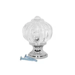 Pack Pumpkin Round Chrome Clear Kitchen Cabinet Knob, 1-3/32" K530428CHCL. Fixed Price $19.35.