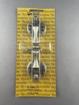 Vintage Amerock Pull & Backplate T-180C Byzantine Silver Cabinet Door Antique. Fixed Price $9.00.