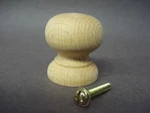 12 Liberty Medium Mushroom Beech Wood Cabinet Door Knobs Pulls 5/16". Fixed Price $10.99.