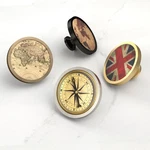 Vintage Antique Gold Brass Bedroom Cupboard Door Knob Cabinet Kitchen. Fixed Price $8.01.