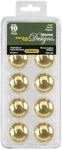 Stanley Hardware S824-359 SPV8011 Round Knobs In Polished Brass, 10 Pack. Fixed Price $24.99.