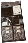 New Thirty-one Hang Home Organizer In Say It Taupe. Wall 22"X41". Fixed Price $24.77.