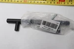 (15-PK) Knobwell Cabinet Handles Pull Solid Stainless Steel Black 6-3/10". Fixed Price $20.45.