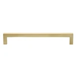 Gliderite 7-9/16" Cc Solid Square Slim Bar Pull Satin Gold 21683-192-SG-1. Fixed Price $7.99.
