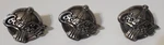 3 Qty Keeler Kbc Coca-cola Drawer Knobs 1.5" X 1.75" Pewter Silver Finish 2000. Fixed Price $24.00.