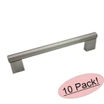*10 Pack* Cosmas Cabinet Hardware Satin Nickel Contemporary Bar Pull 377-128SN. Fixed Price $45.38.