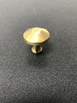 Belwith Keeler B053134-04 Facette 1-3/8" Solid Brass Cabinet Knob Satin. Fixed Price $10.68.