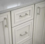 Pack Of 10 Satin Nickel Kitchen Bathroom Cabinet Drawer Pull 3" Liberty Nautical. Fixed Price $24.99.