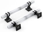 Marble Drawer Pulls & Knobs, 10 Pack T-bar Hardware For Kitchen Dresser. Fixed Price $83.99.